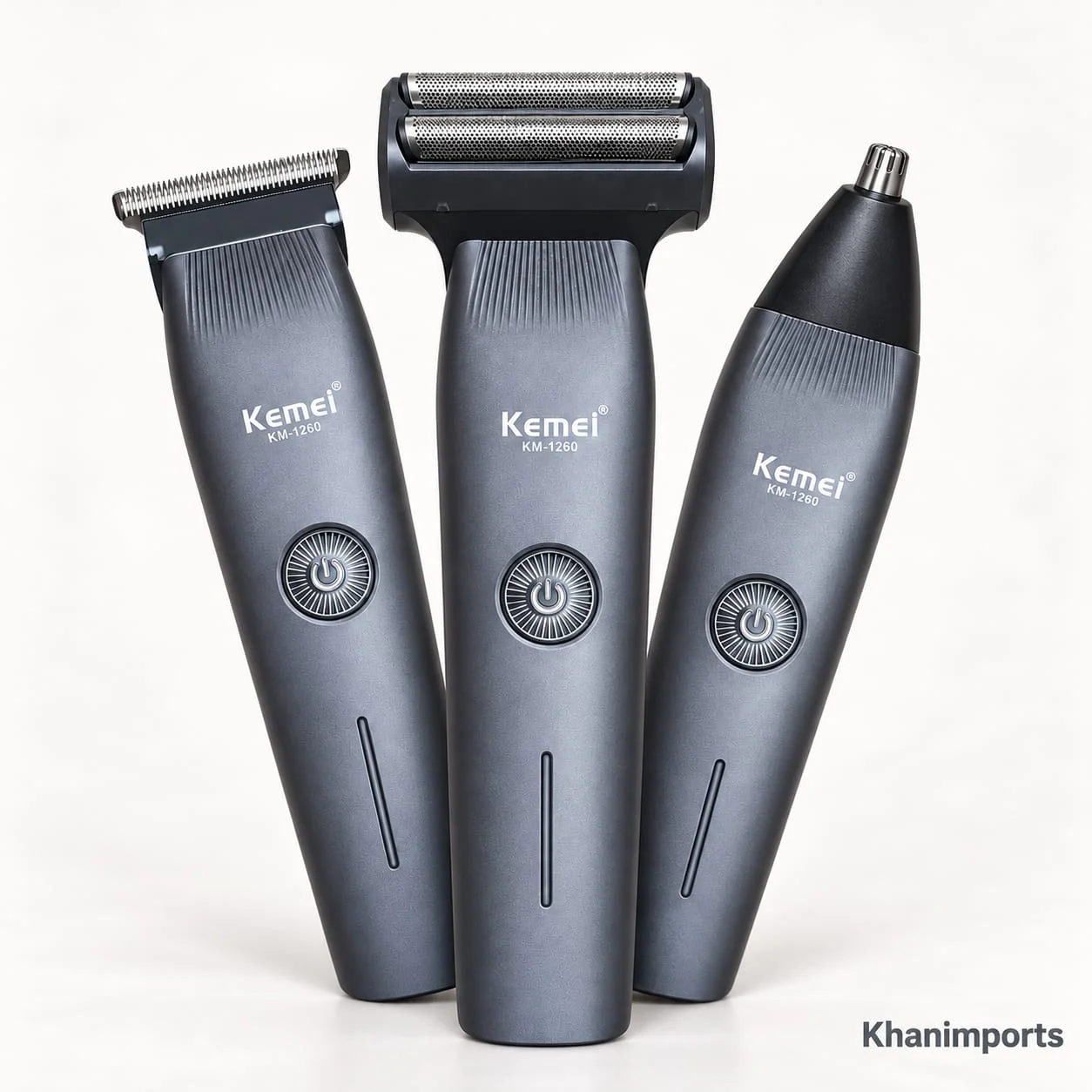 Kemei 3-in-1 Rechargeable Shaver & Trimmer