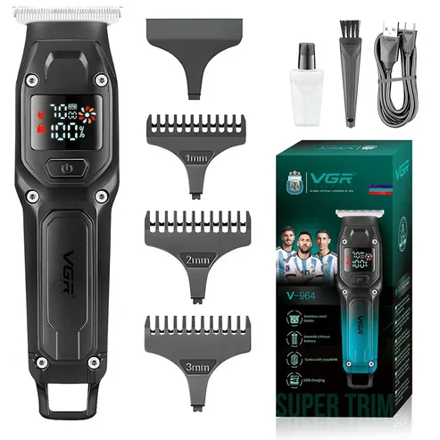VGR V-964 Professional Hair Trimmer Cordless For Men